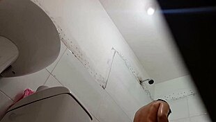 Mexican Voyeur Spies on Teen Showering in Bathroom After School, Hidden Cam Captures Not Sister Scene