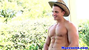 Cut Gay Jock Getting Ass Drilled