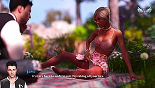 We Fucked a Blondie in the Park with Amnesia Carlogames