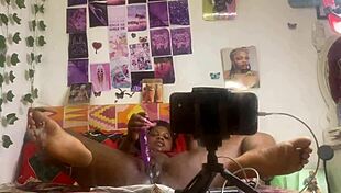 Watch Me Finger My Pussy Bent Over In Front Of The Mirror!