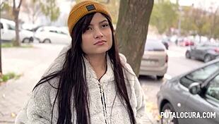 Caught student wants to pass the exam anyway with old gay brunette