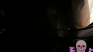 Hot busty wife bent over takes monster cock creampie in washer