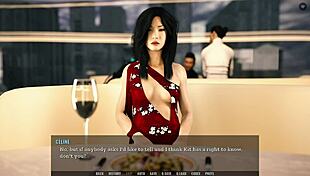 FOOTJOB in RESTAURANT - SEX 13 15 Tales from the Unending Void 15