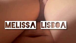 Melissa lisboa shows off and takes cum in her ass part 2