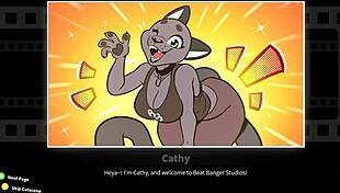 Beat Banger Cathy Expertly Bangs Big Cock