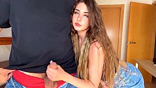 My stepsister helps me cum with her perfect body! Can't believe I fucked her!