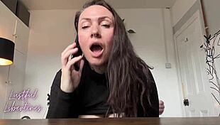 stepmom on work call with lover