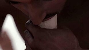 Black Man Sucks Big White Dick!