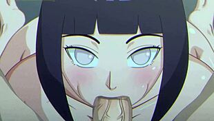 hinata gives blowjob in dr korr series