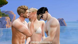 i wen on a beach walk wit taylor n joe in 3d hentai preview