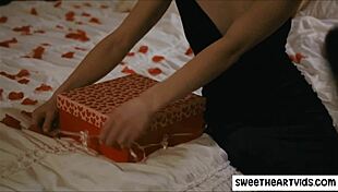 Married lesbians explore intimate sex at their wedding. 😍👩‍❤️‍👩