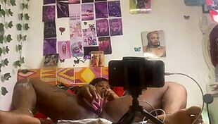 Watch Me Finger My Pussy Bent Over In Front Of The Mirror!