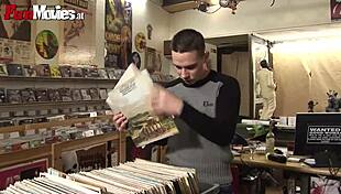 German Amateur Trio Assfucks in Shop with Blowjobs