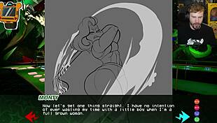 I explored an unfinished FNAF game in the garage with big tits and ass