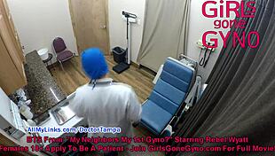 Rebel Wyatt's Nonnude Behind The Scenes Gyno Exam In Florida