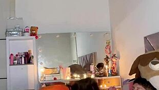 Colombian Woman Sucks Big Cock Outdoors