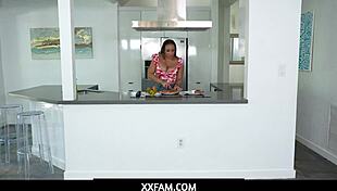 i'm makin moves on my stepaunt carmela clutch, fuckin her hard