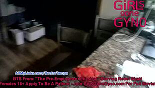 Rebel Wyatt's Nonnude Behind The Scenes Gyno Exam In Florida
