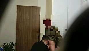 A straight military recruit gets seduced