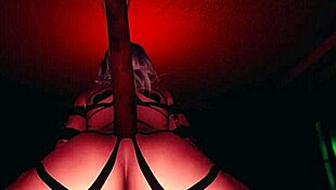 Sex with red hot demon girl in POV 😈