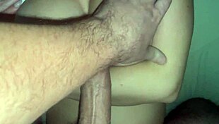 good morning cum in the mouth of a stepmom with big tits