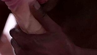 Black Man Sucks Big White Dick!