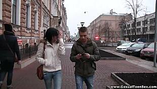 casual teen 18+ sheri vi gets hot fuck on the floor with blowjob and cumshot