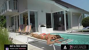 Sexy Blonde Alexa Flexy Takes Hard Anal