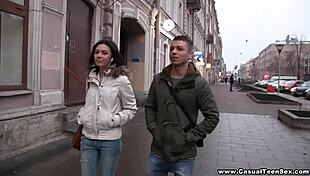 casual teen 18+ sheri vi gets hot fuck on the floor with blowjob and cumshot