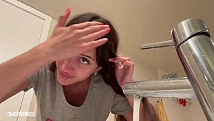 He Cums on My Face in Garden Then Sends Me Backyard