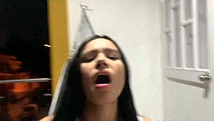 outdoor anal on balcony, passerby watches wife get assfucked by monster cock 😏