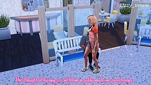 Bonde In The Gym 3d Animation Sims 4