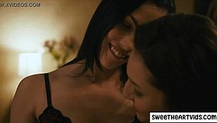 Married lesbians explore intimate sex at their wedding. 😍👩‍❤️‍👩