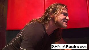 Shyla Stylez Teases In Hot Threesome Action