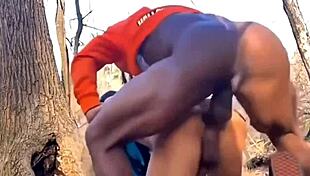 that black guy fucked me hard with his monster balls slapping my ass