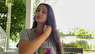 He Cums on My Face in Garden Then Sends Me Backyard