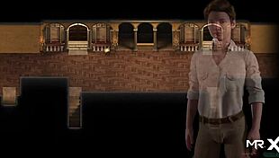 Reverse cowgirl rides cock in hentai