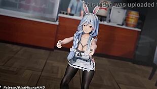Connection Dance - Pekomama MMD R-18 Virtual Youtuber Showcases Big Tits And Ass In 3D Animation