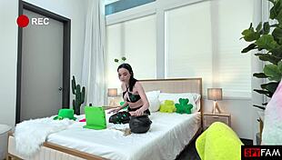 Stepbrother Catches Selina Imai Masturbating!