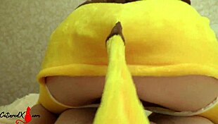 Hot Milf Delivers Sensual Blowjob And Doggy Fuck Closeup!