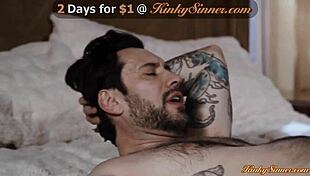 guy and his petite girlfriend in intimate encounter