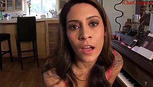 Hey, jerk off now so we can get back to this piano lesson with virtual sex.