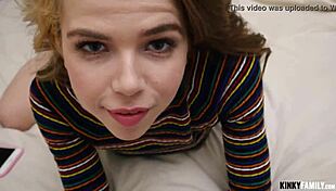 Slutty stepsis alina west swallows cum hard