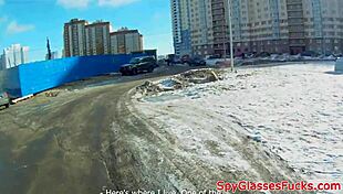 euro redhead gets picked up and fucked on spycam, so hot