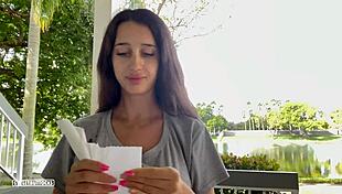 He Cums on My Face in Garden Then Sends Me Backyard