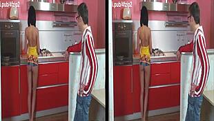 i watched my husband fuck me in the kitchen with oral pleasure