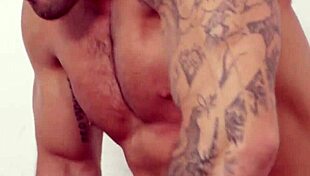 Well-built athlete gets ass ravaged