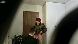 A straight military recruit gets seduced