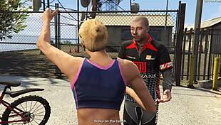 gta v parody with wild pov monster action