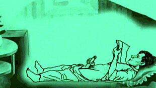 vintage erotic animation with hentai cartoon antique retro anime